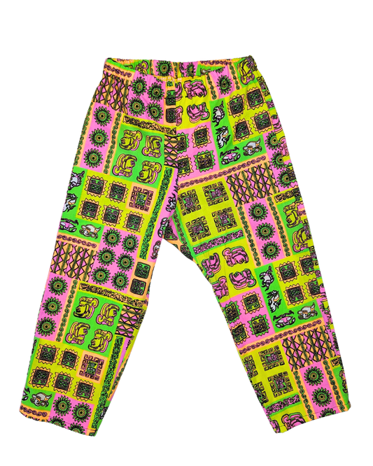 Aztec Camera Rave Pant by Raising Ravers - Bright Colours, Ages 2-12 Years