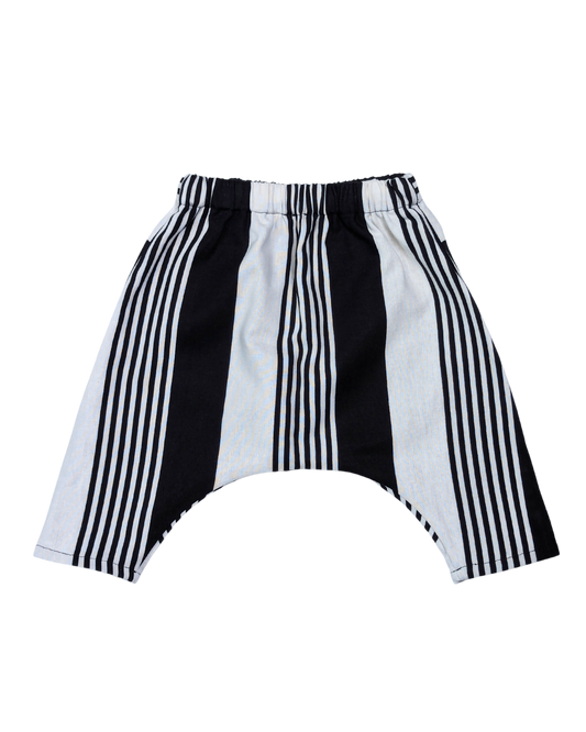 The Selecter Rave Pant by Raising Ravers - Striped Cotton Mix, Ages 0-2 Years