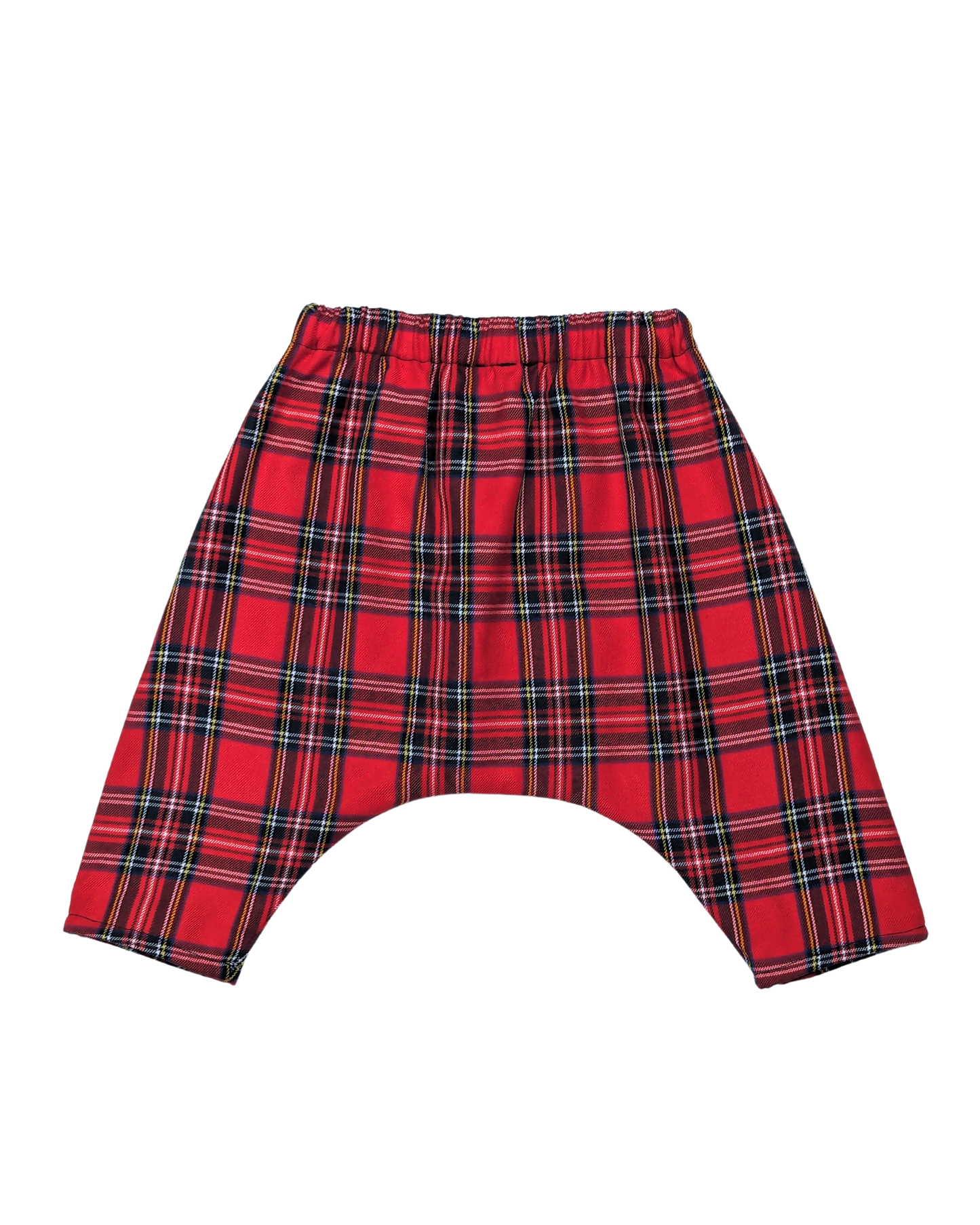 Nardwuar Rave Pant by Raising Ravers - Tartan Pattern, Ages 0-2 Years
