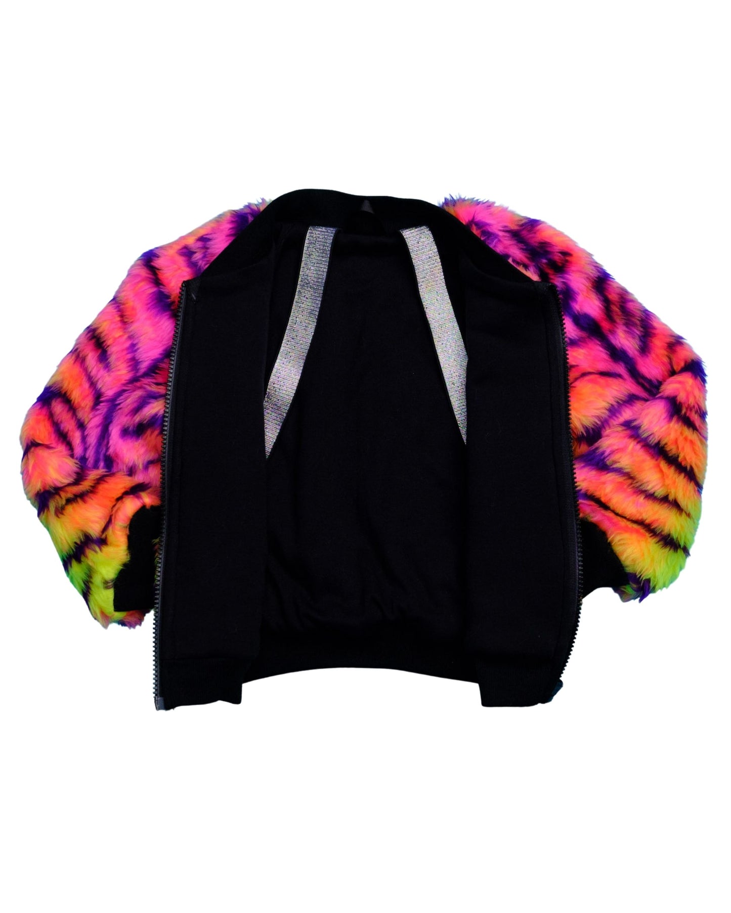 Jungle Boogie Bomber Jacket by Raising Ravers - Tiger Print, Ages 0-12