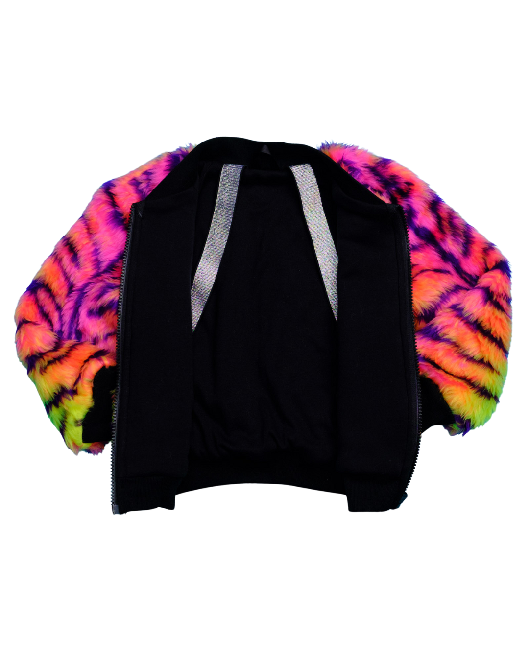 Jungle Boogie Bomber Jacket by Raising Ravers - Tiger Print, Ages 0-12