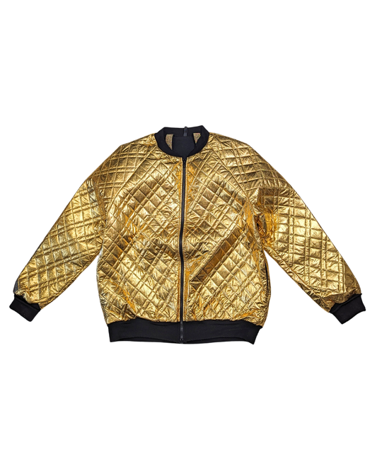 MADE TO ORDER - GOLD - Adult Bomber Jacket