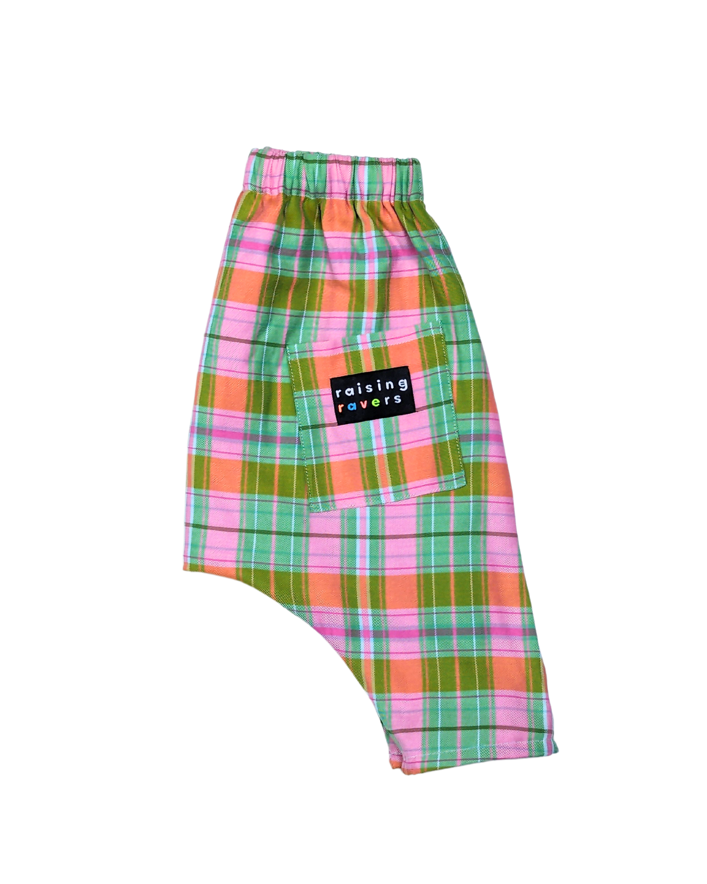 Electric Picnic Rave Pant by Raising Ravers - Neon Colours, Ages 0-2 Years