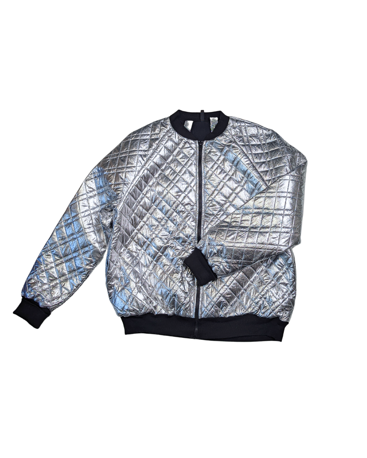 MADE TO ORDER - SILVER - Adult Bomber Jacket