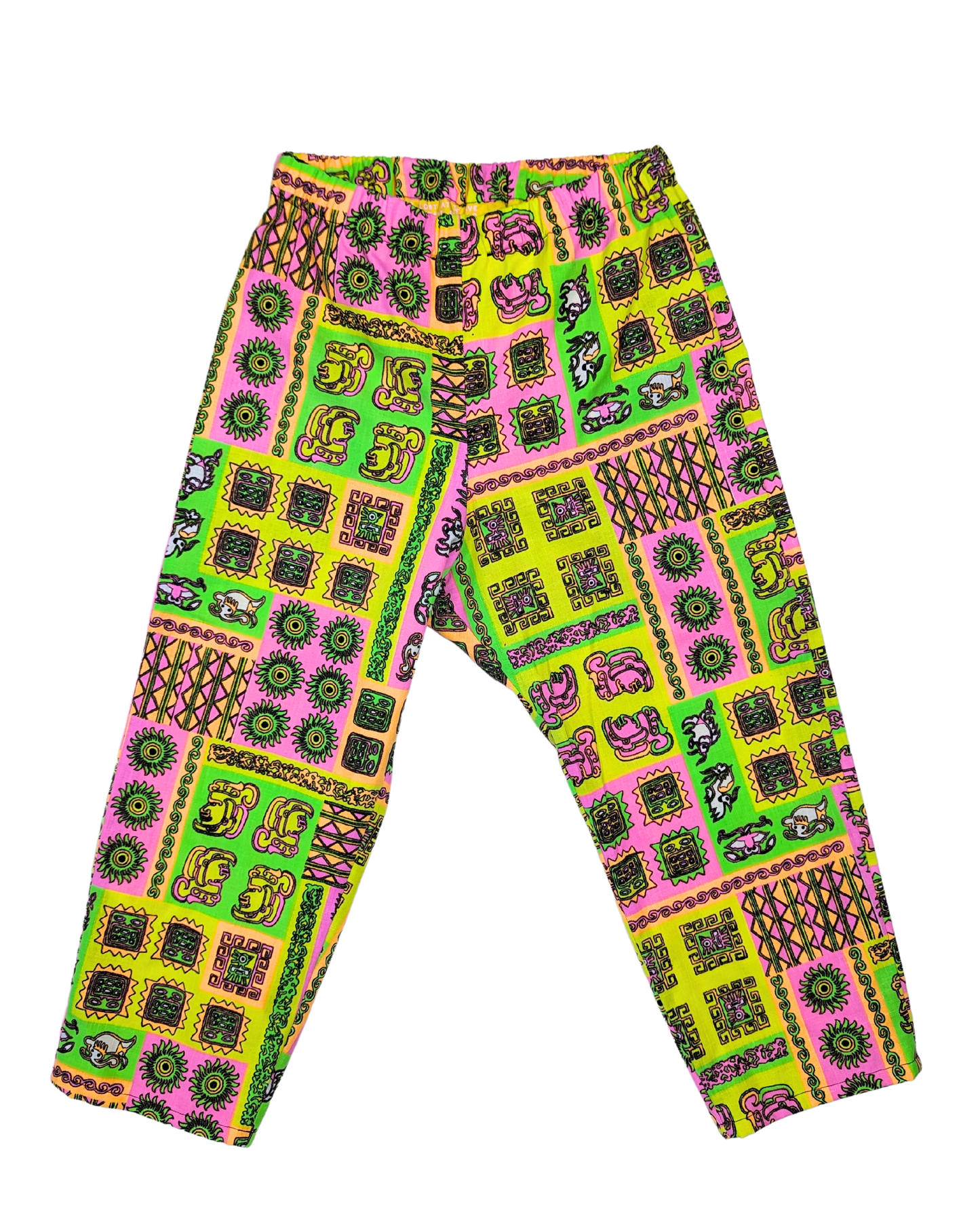 Aztec Camera Rave Pant by Raising Ravers - Bright Colours, Ages 2-12 Years