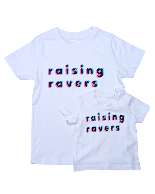 Raising Ravers Anaglyph 3D Tee