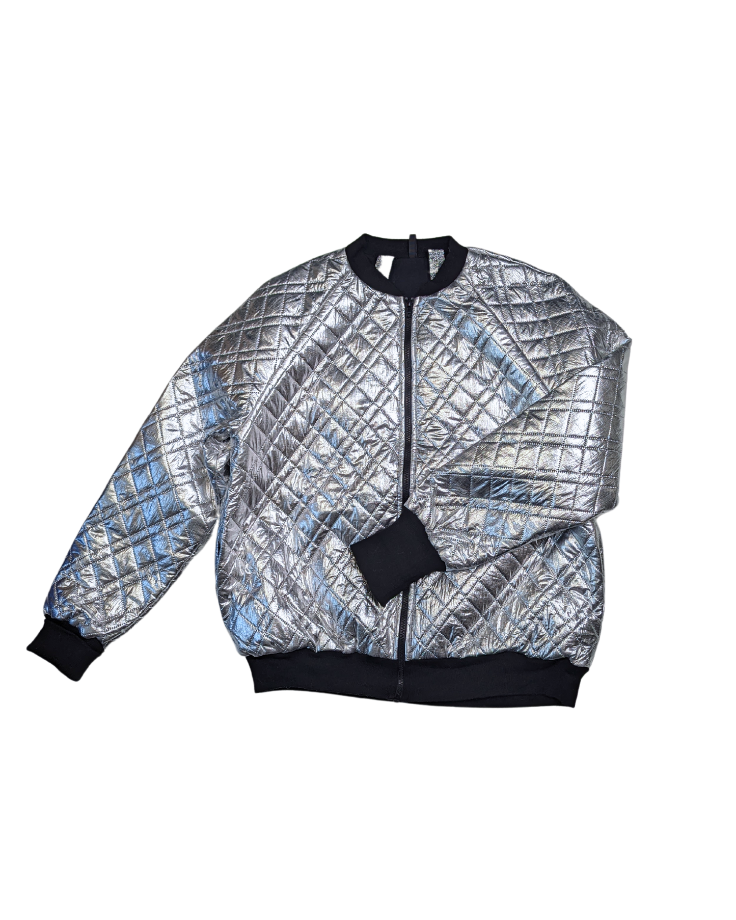 MADE TO ORDER - SILVER - Adult Bomber Jacket