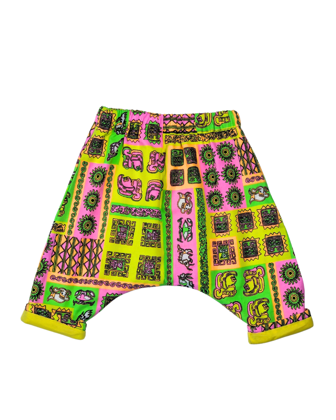 Aztec Camera Rave Pant by Raising Ravers - Bright Colours, Ages 0-2 Years