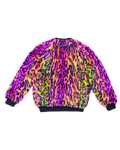 Load image into Gallery viewer, MADE TO ORDER - LEOPARD - Adult Bomber Jacket - Pre Order Closed - sign up below for next preorder.
