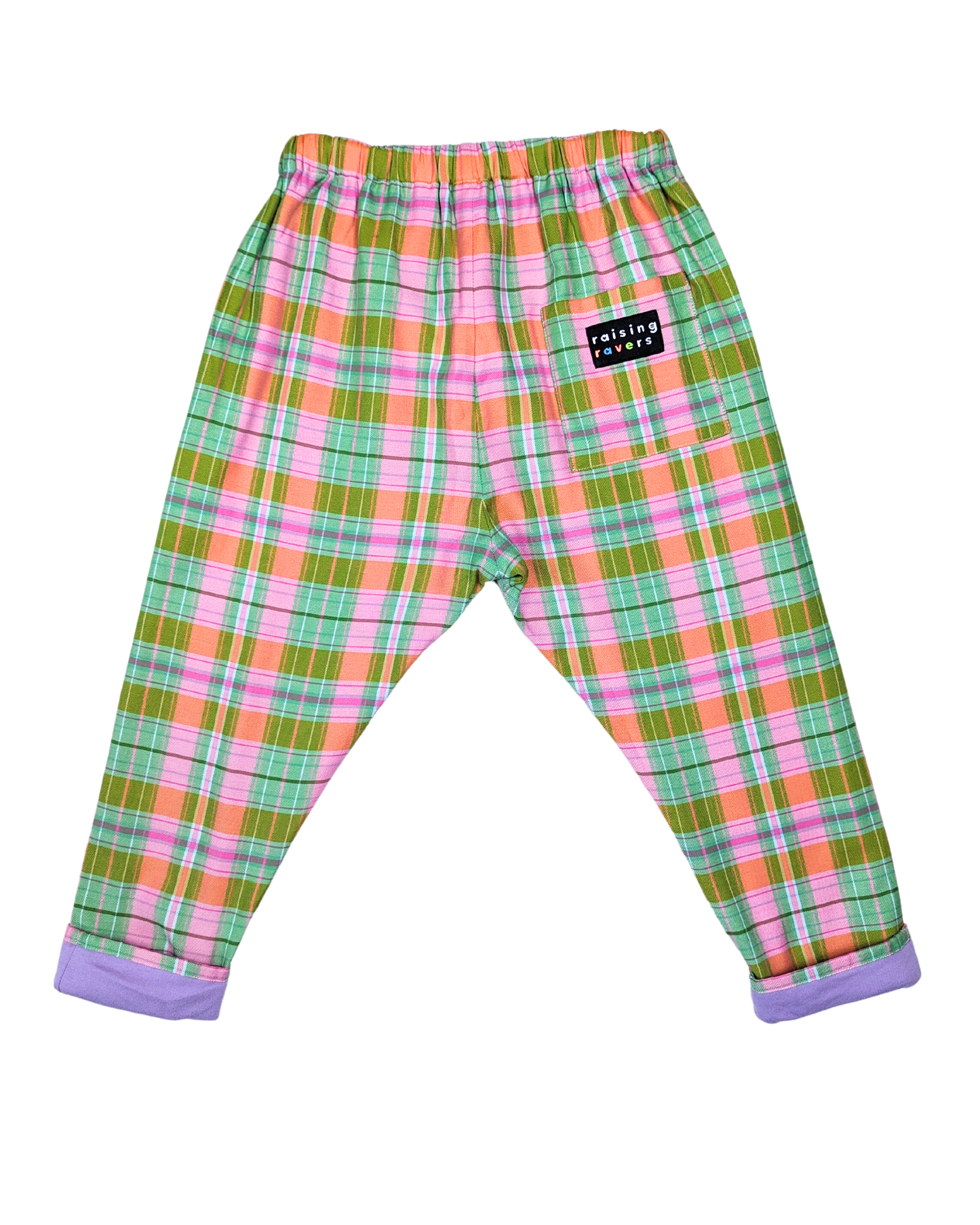 Electric Picnic Rave Pant by Raising Ravers - Neon Colours, Ages 2-12 Years