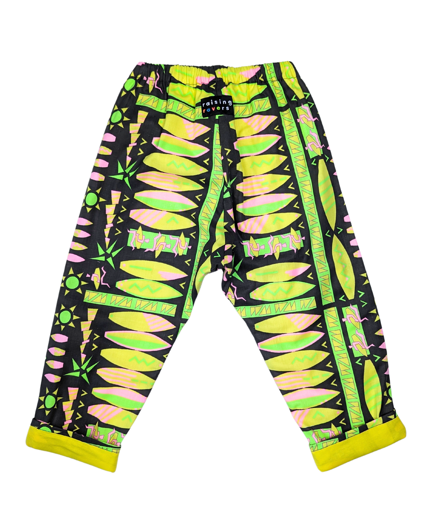 Good Vibrations Rave Pant by Raising Ravers - Colourful Design, Ages 2-12 Years