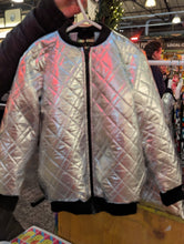 Load image into Gallery viewer, SILVER - Bomber Jacket - Ready to Ship