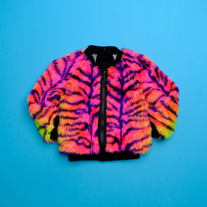 Ready to ship - Jungle Boogie - Tiger Bomber Jacket