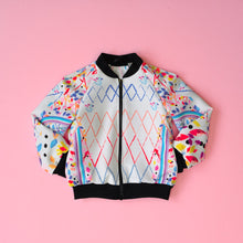 Load image into Gallery viewer, MADE TO ORDER - Run The Jewels Bomber Jacket - White