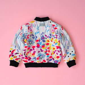 MADE TO ORDER - Run The Jewels Bomber Jacket - White
